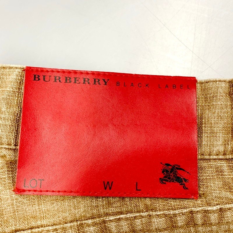 IZU【中古品】 1円～ BURBERRY BLACK LABEL バーバリーブラックレーベル デニムパンツ 〈152-231214-KM-13-IZU〉_画像4