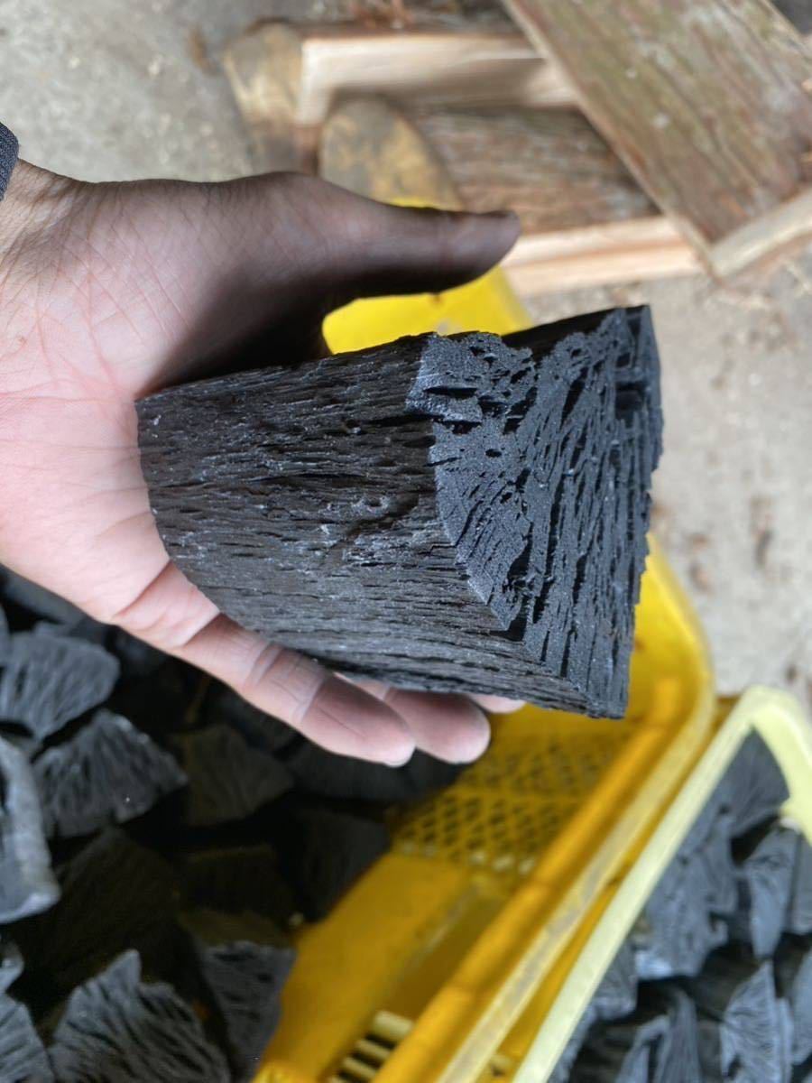 奥久慈木炭　切り炭　天然木材100%木炭 袋田の滝15キロ　楢炭　なら　なら炭_画像5