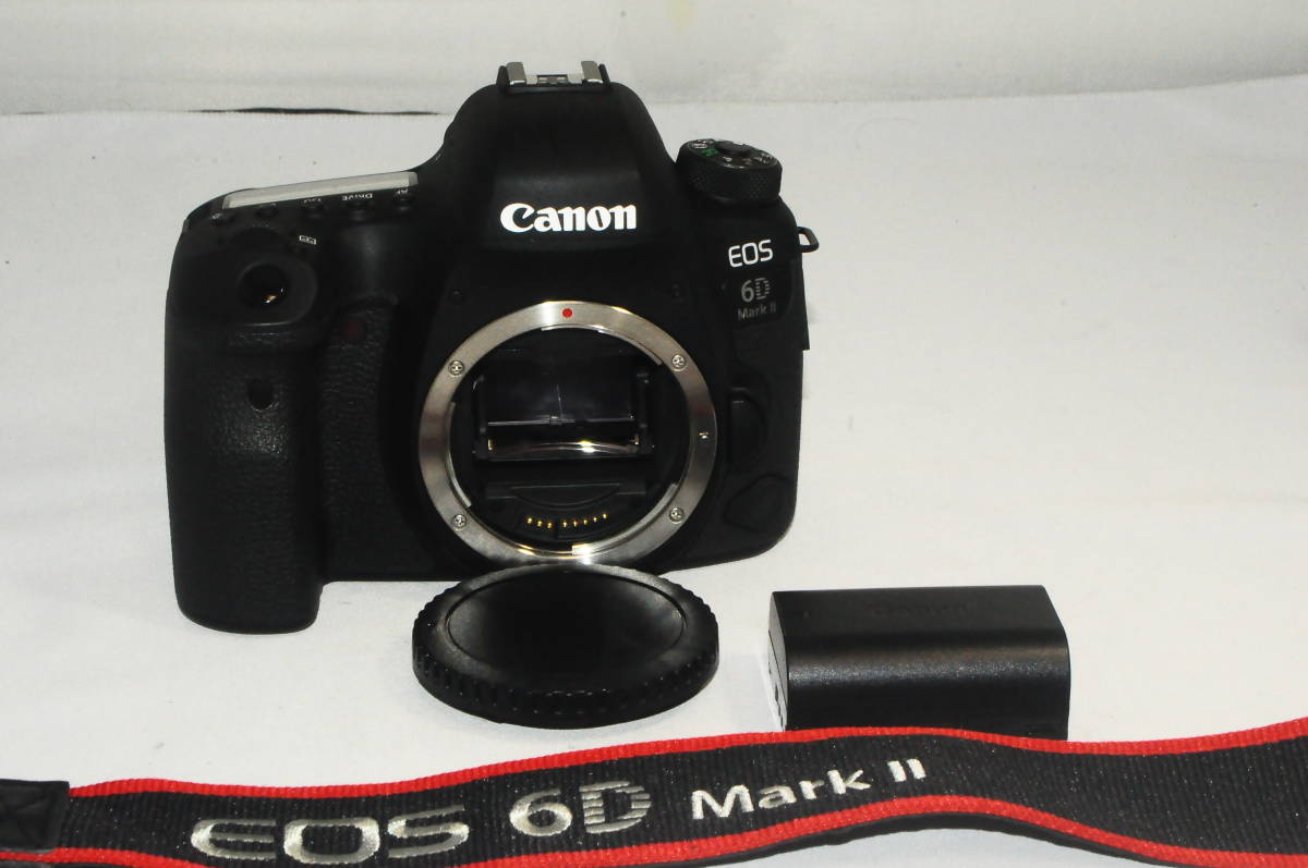 極上品 Canon キヤノン デジタル一眼レフカメラ EOS 6D Mark II 10709_画像1