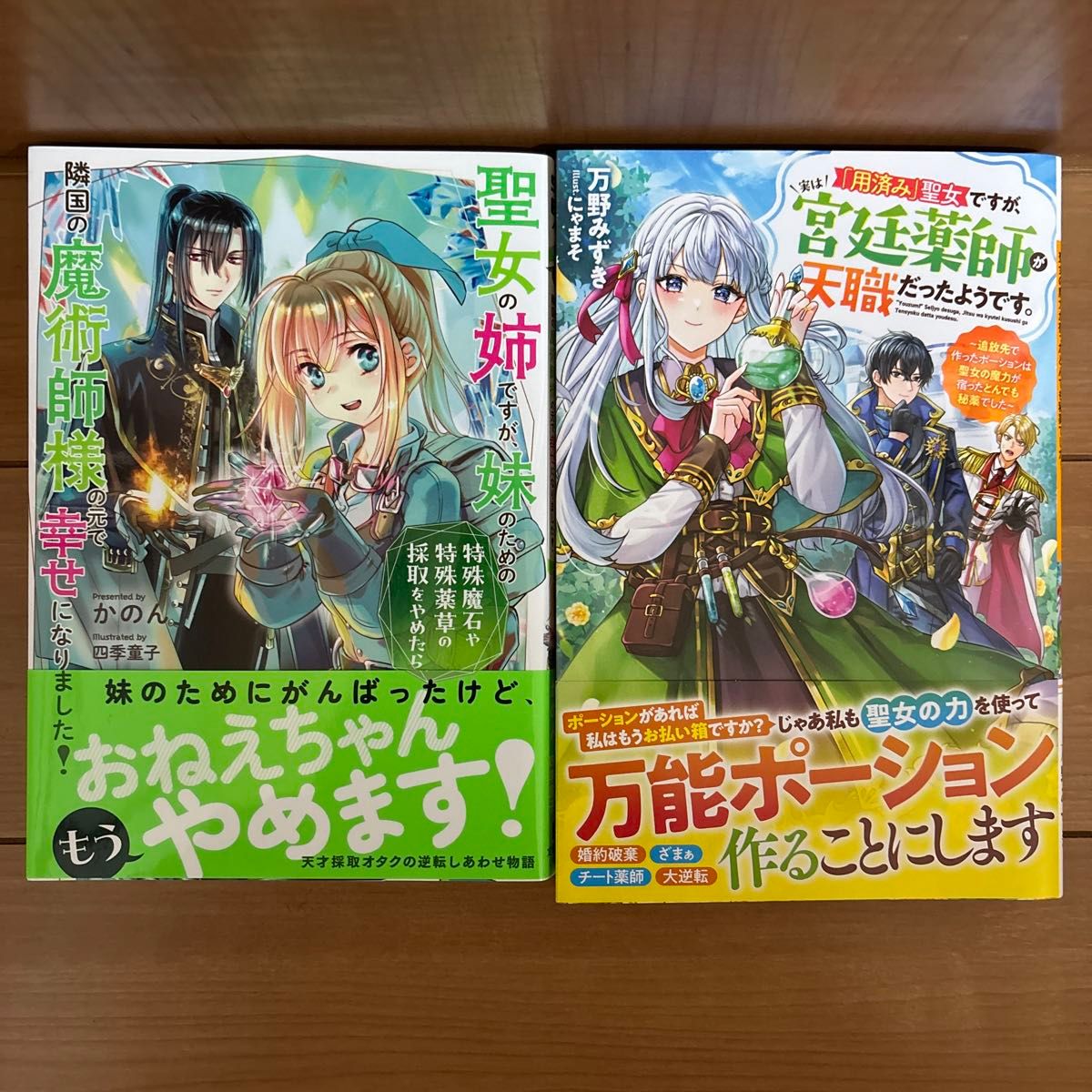 「聖女の姉ですが、妹のための特殊魔石や特殊薬草の採取をやめたら、隣国の魔術師様の元で幸せになりました!」