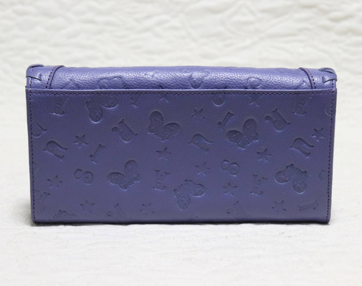 新品箱付き【ANNA SUI アナスイ】ベロニカ 蝶チャーム かぶせ長 新品箱付き【ANNA SUI アナスイ】ベロニカ 蝶チャーム かぶせ長