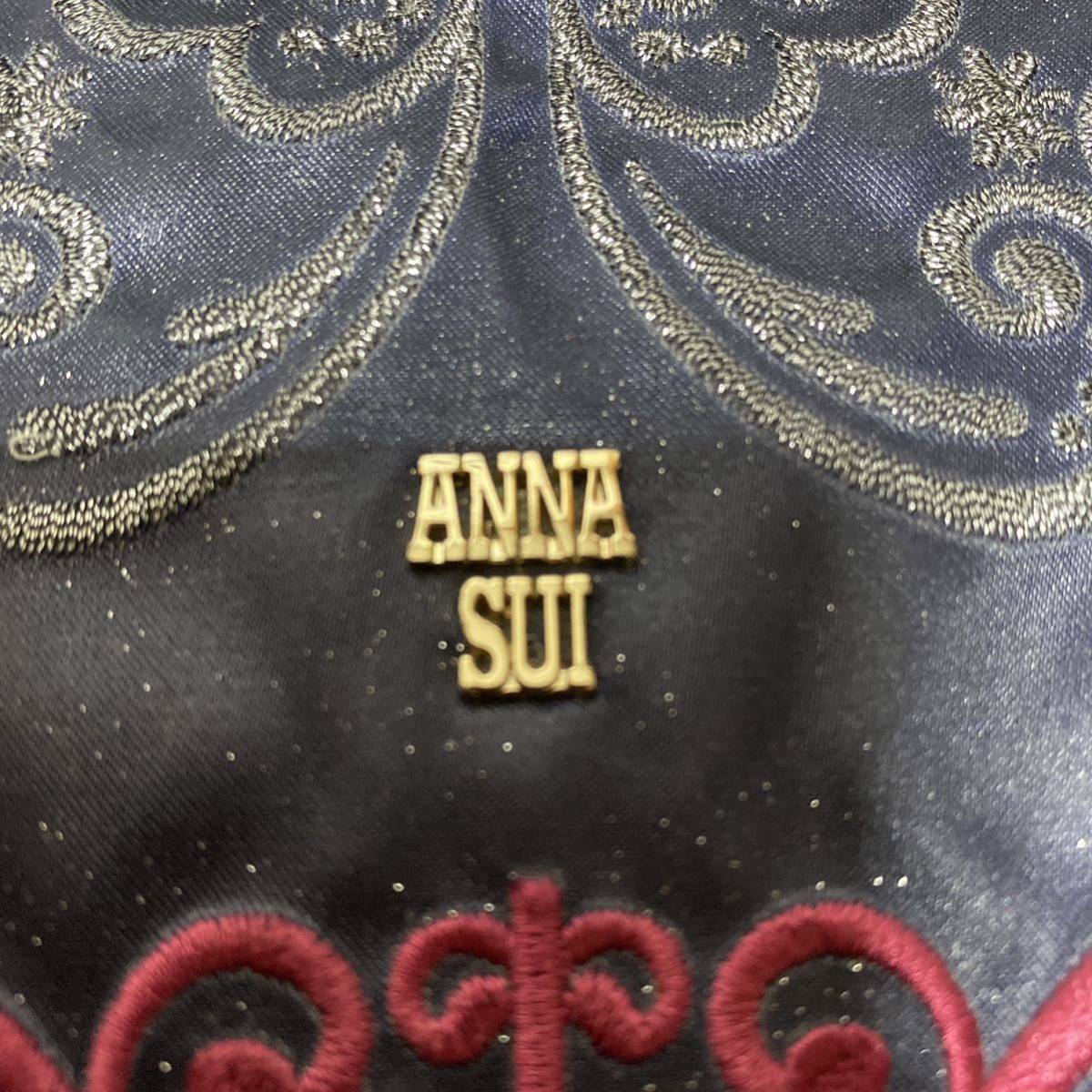 No.342/ANNA SUI ＜シャイニーバタフライ＞ハンドバッグ/ショッピング バッグ/トート バック/ブランドバック/_画像3