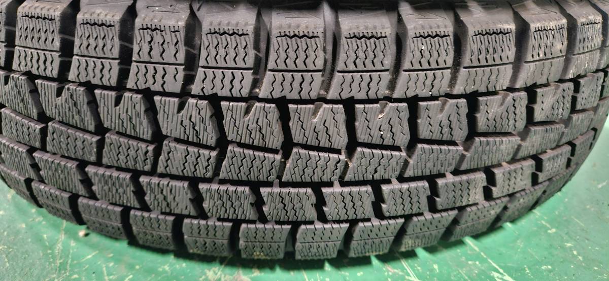 1円～☆美品☆SCHNEDER AW☆155/65R14 75Q ダンロップ WINTERMAXX☆バリ溝 4本セット☆_画像9