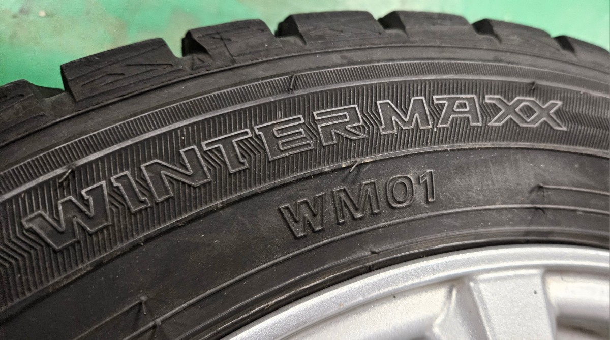 1円～☆極上☆DUFACT AW☆155/65R14 75Q☆ダンロップ WINTERMAXX☆バリ溝 4本セット☆_画像5