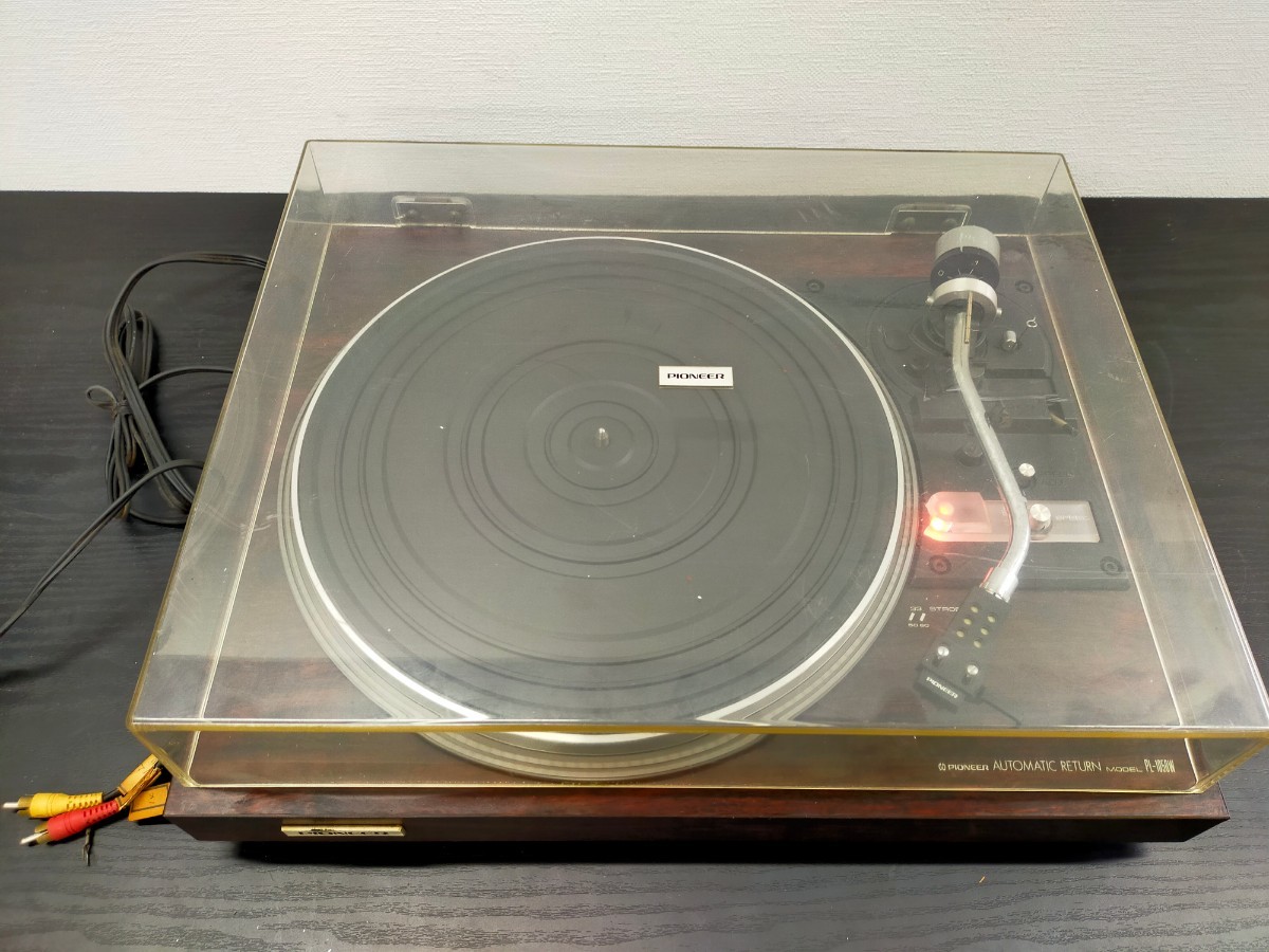 PIONEER パイオニア レコードプレーヤー PL-1050W AUTOMATIC RETURN_画像1