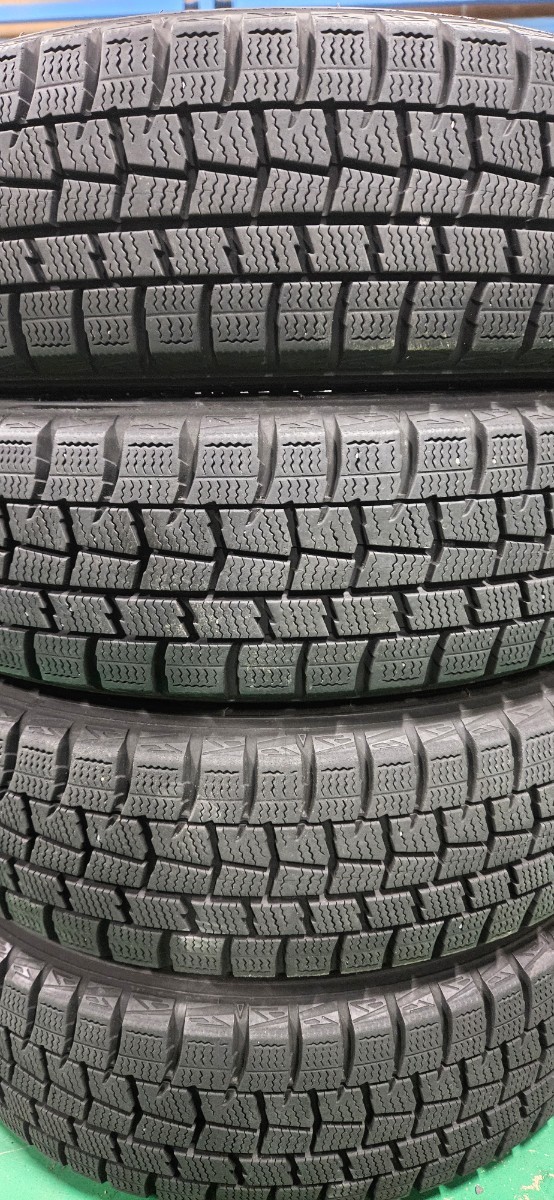 1円～☆極上☆DUFACT AW☆155/65R14 75Q☆ダンロップ WINTERMAXX☆バリ溝 4本セット☆_画像8