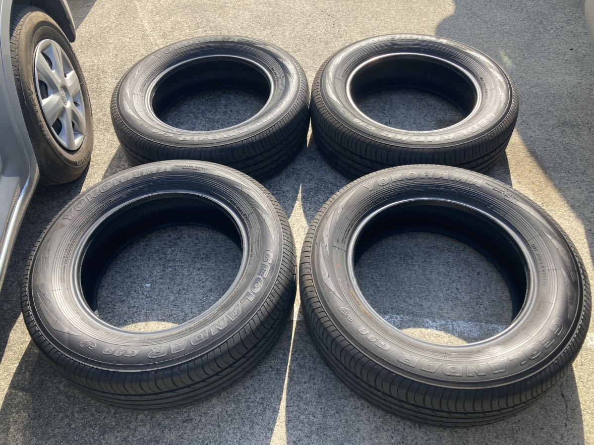 YOKOHAMA ジオランダー GEORANDAR G98 225/65R17 2023年製 新車から4000キロ使用　CX-5 CX-8 ハリアー RAV4 エクストレイル等_画像1