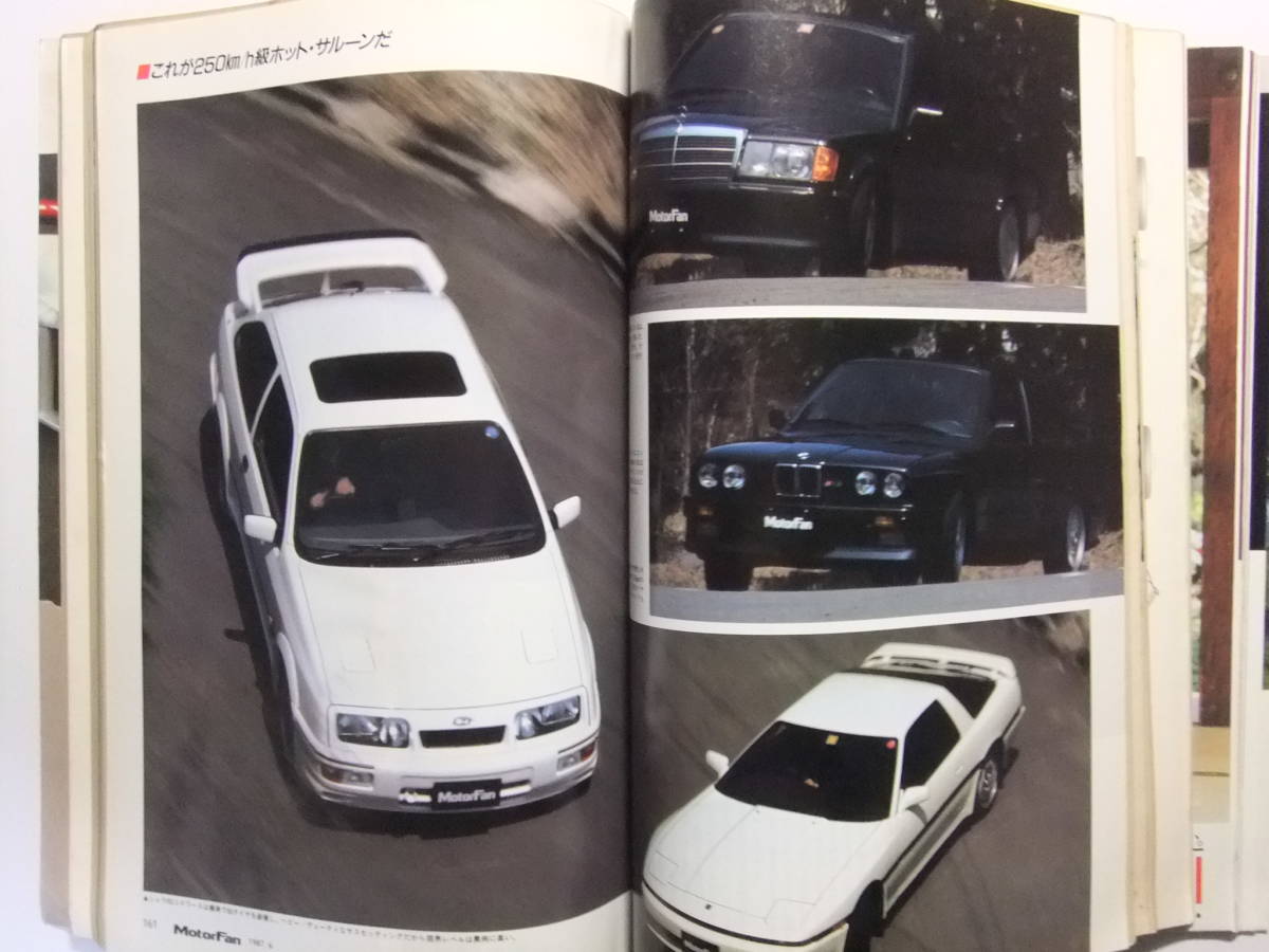 ☆☆V-8512★ 1987年 モーターファン 6月号 ★プレリュード/メルセデスベンツ300CE/BMW325iカブリオレ/ジャガーXJ6/キャデラックアランテ☆_画像5