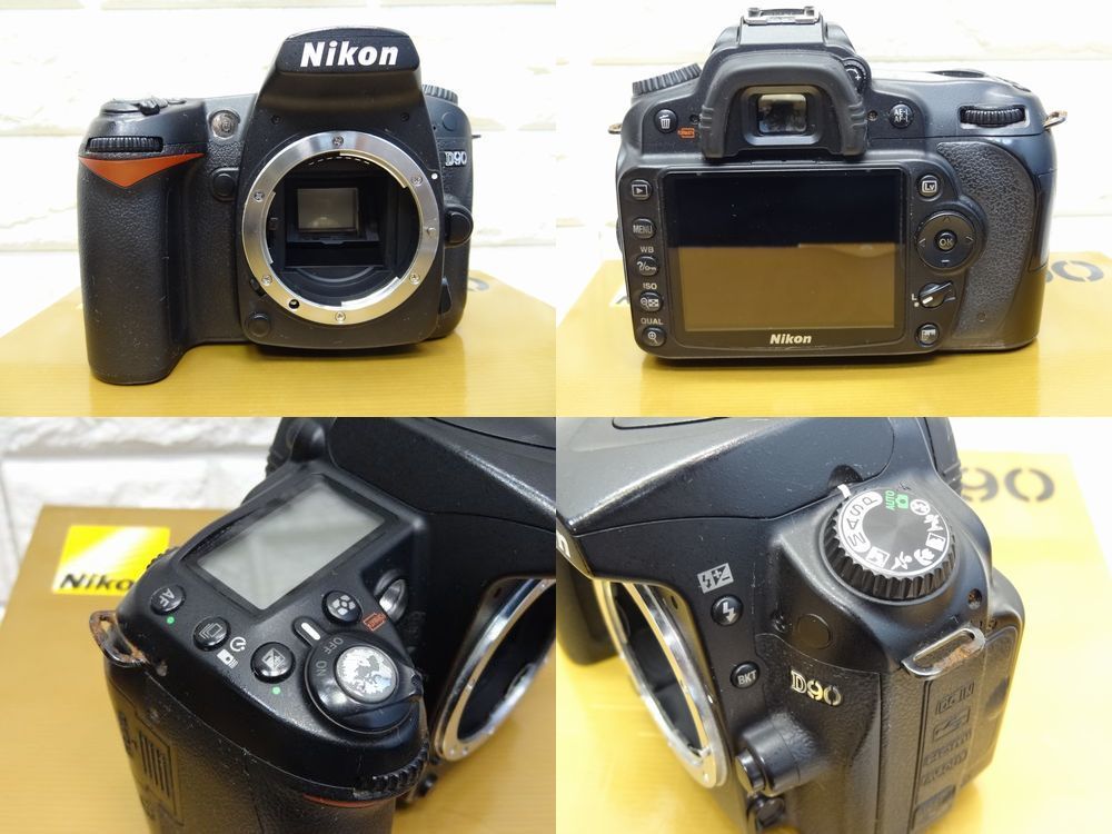 ジャンク品 Nikon/ニコン デジタルカメラ D90 AF-S DX 18-200G ED VRⅡ レンズキット 現状品_画像2