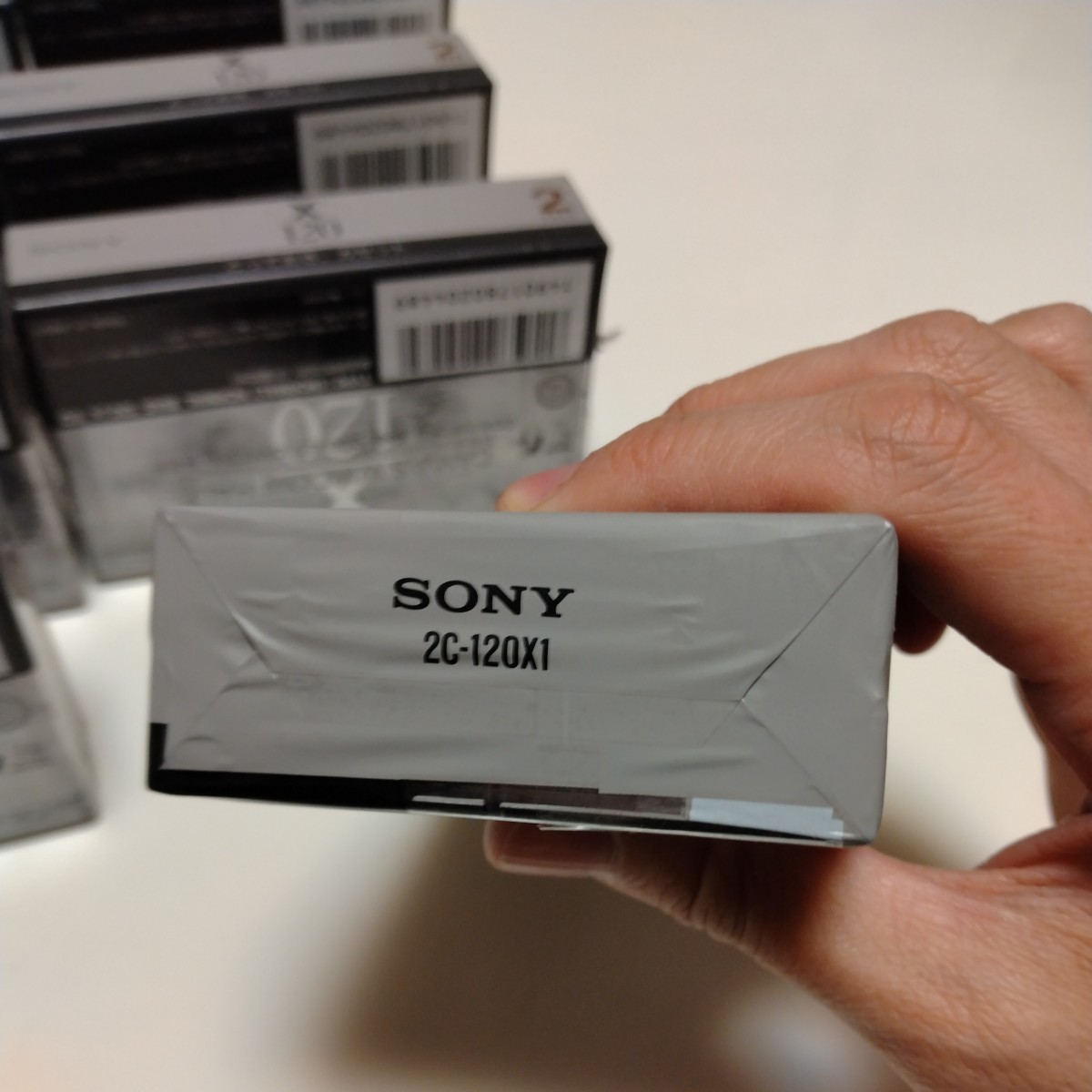 【未開封】SONY 2C-120分8セット　計16本　新品未開封　ソニーカセットテープ　ノーマルポジション_画像4