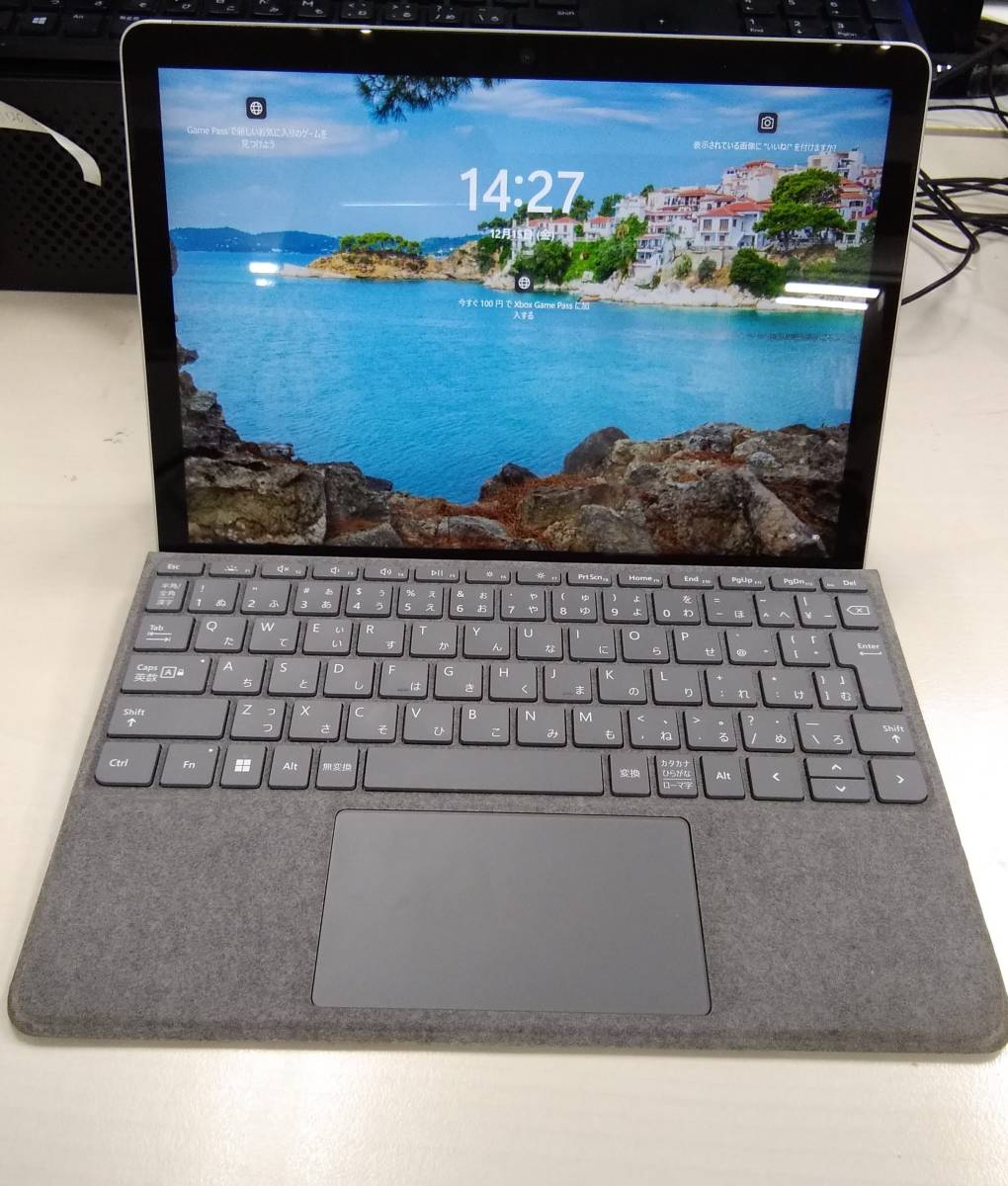 【クーポン利用で5000円OFF】Microsoft Surface Go 3 128GB 8GB RAM 　純正タイプカバー　MODEL　No1901　Pentium GOLD 6500Y_画像2