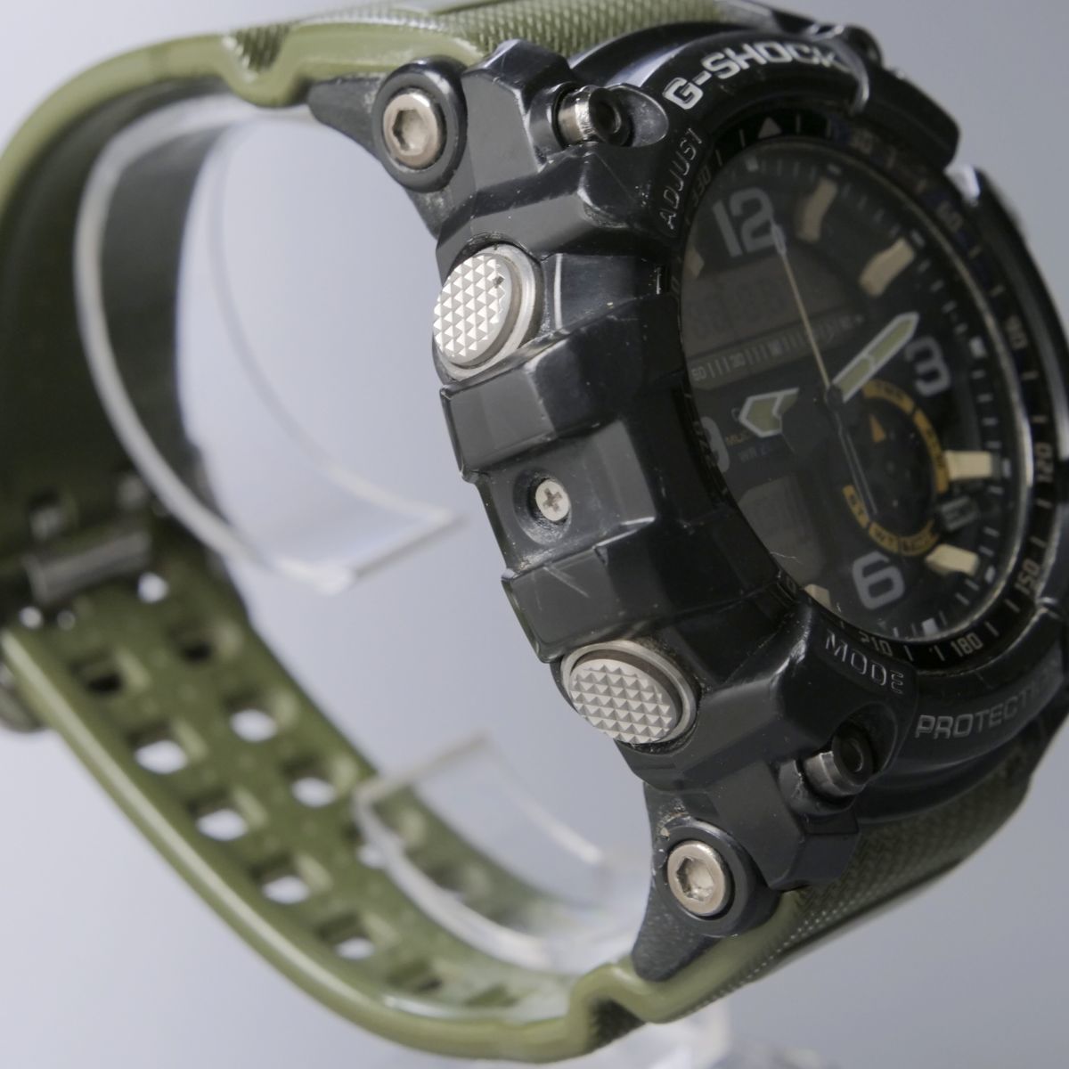 TG7159：CASIO/カシオ*G-SHOCK/ジーショック*GG-1000*MUDMASTER/マッドマスター*ツインセンサー*アナデジ*腕時計*稼働品_画像3