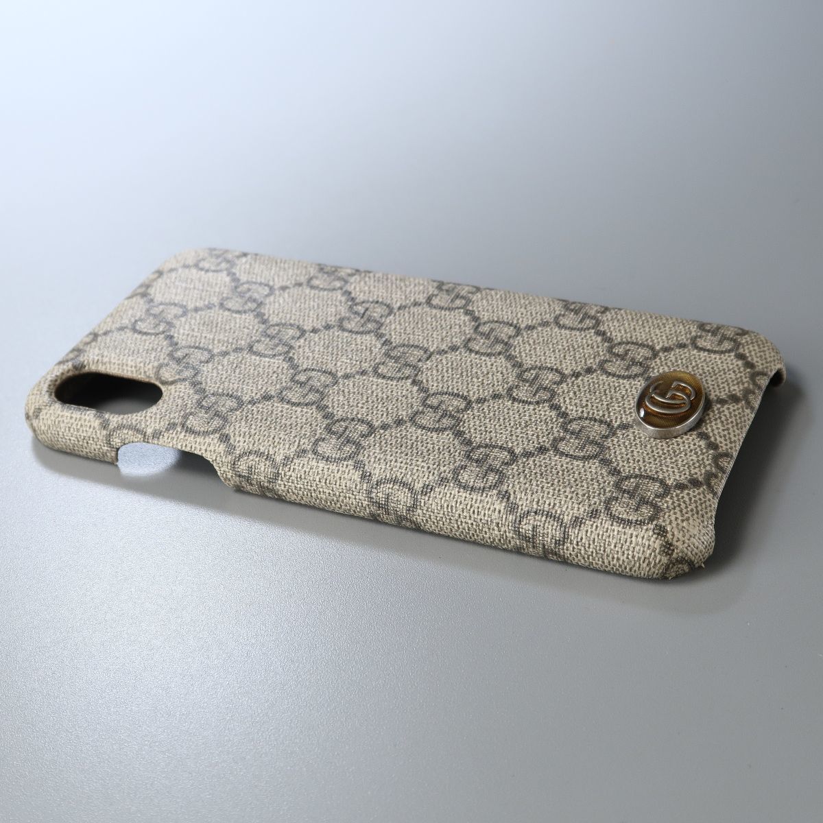 TG8652：イタリア製*GUCCI/グッチ*GGスプリーム*iPhone XS Max 対応*アイフォンケース*587671-617664_画像3