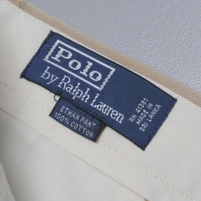 TG7114◇ポロラルフローレン/POLO by RALPH LAUREN 2点セット メンズ30 2タック チノパン ＋ コーデュロイパンツ ベージュ/グレー系_画像7