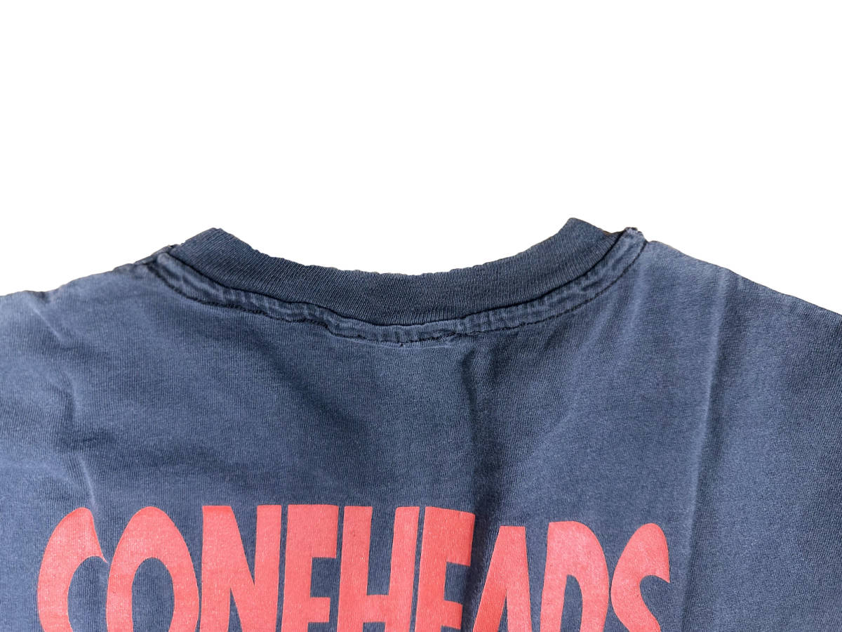 [竜胆] 希少 CONEHEADS コーンヘッド ビンテージ T-シャツ 90' シングルステッチ ヘインツボディ XL vintage t-shirts R1204/60_画像9