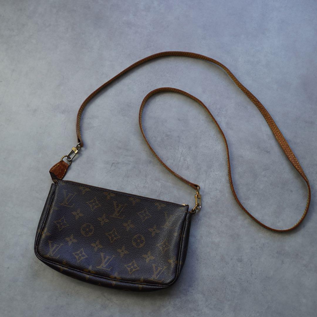 LOUIS VUITTON ルイヴィトン ショルダーバッグ モノグラム レザーショルダー LV AR1020