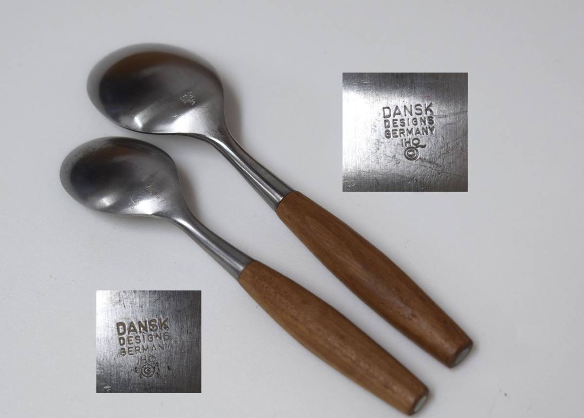 □ vintage DANSK ダンスク FJORD フィヨルド カトラリー6本(6 □ vintage DANSK ダンスク FJORD フィヨルド カトラリー6本(6