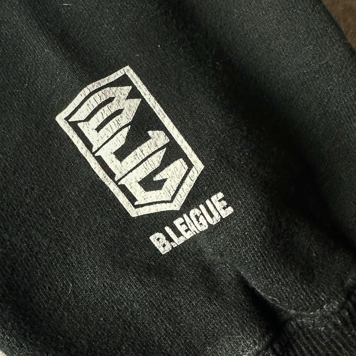 XLARGE × B.LEAGUE OG エクストララージ ゴリラ ロゴ プルオーバー スウェット パーカー XXL ビッグサイズ バスケットボールリーグ_画像8