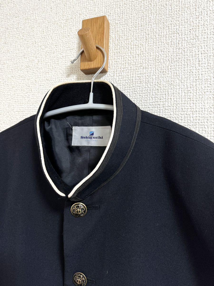 男子 学生服 学ラン180A 濃紺 紺 海軍型 中学校 高校 制服 上着 男子 学生服 学ラン180A 濃紺 紺 海軍型 中学校 高校 制服 上着