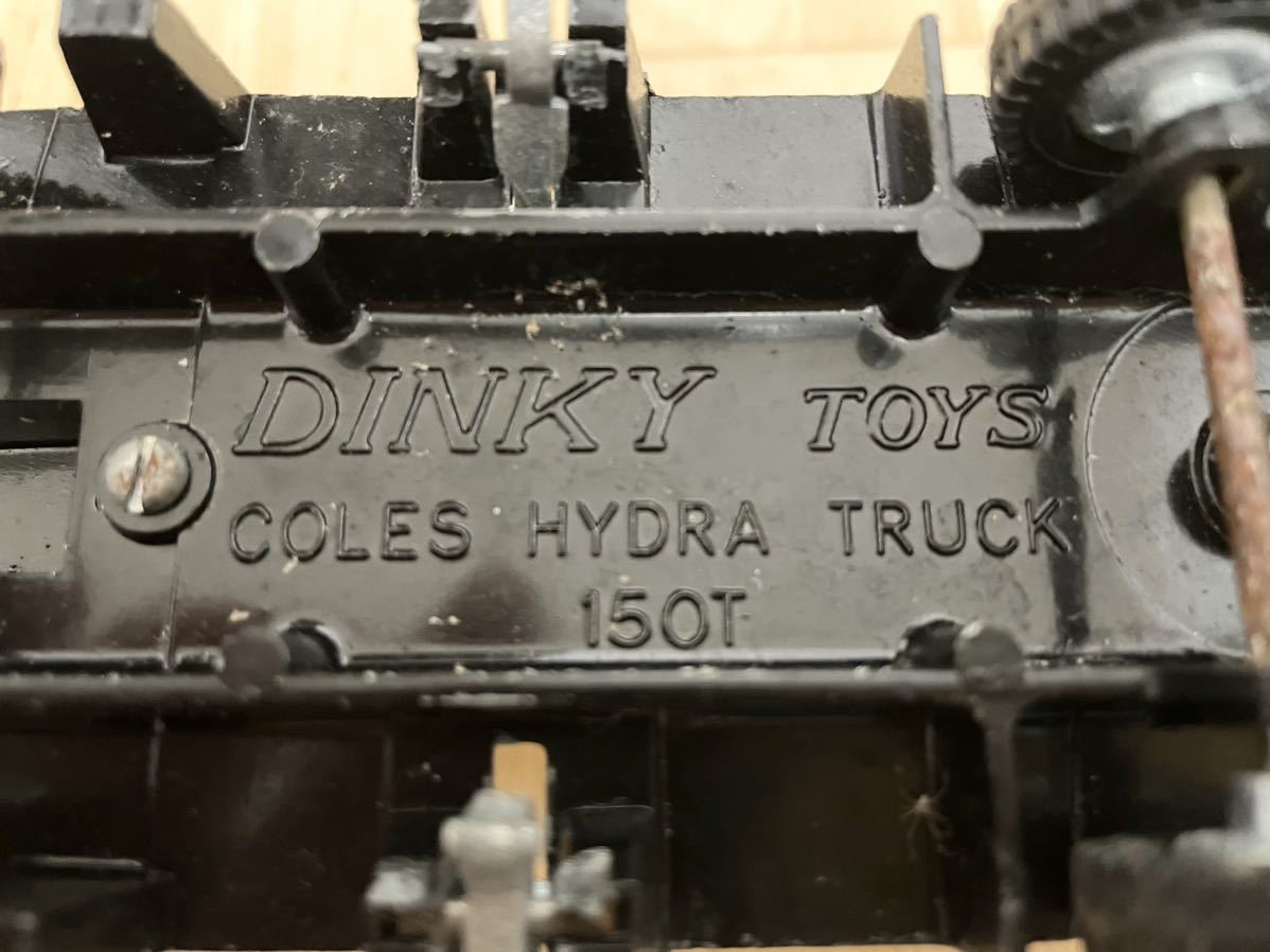  подлинная вещь DINKY TOYS Coles Hydra Truck 150T ③