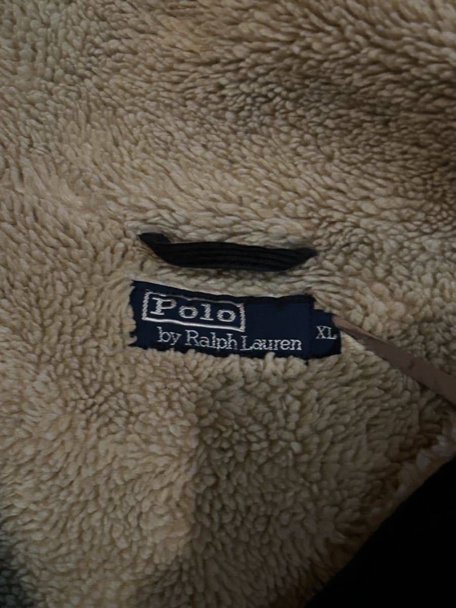 Polo Ralph Lauren Corduroy Trucker Jacket ポロラルフローレン コーデュロイ トラッカージャケット 4th ランチ 緑 Vintage ヴィンテージ_画像9