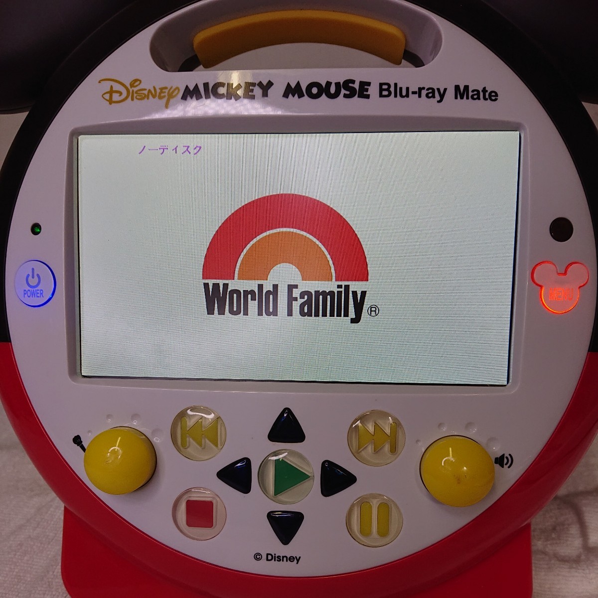 【中古】Disney MICKEY MOUSE Blu-ray Mate ミッキーマウス ブルーレイ メイト　World Family _画像6