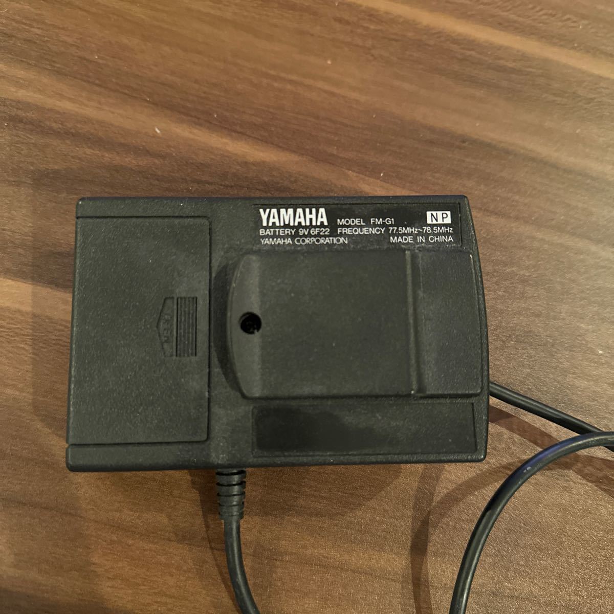 【中古】完動品　YAMAHA ヤマハ FMトランスミッター　FM-G1_画像2