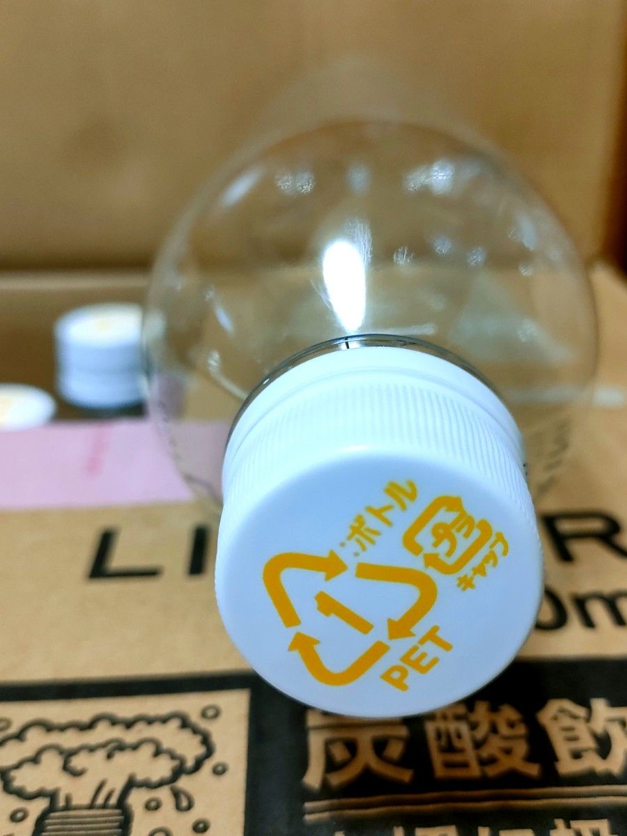 ZAO SODA レモン ラベルレスペットボトル 空ペットボトル 96本 ペットボトル ボトル 炭酸水 DIY 材料 まとめ 