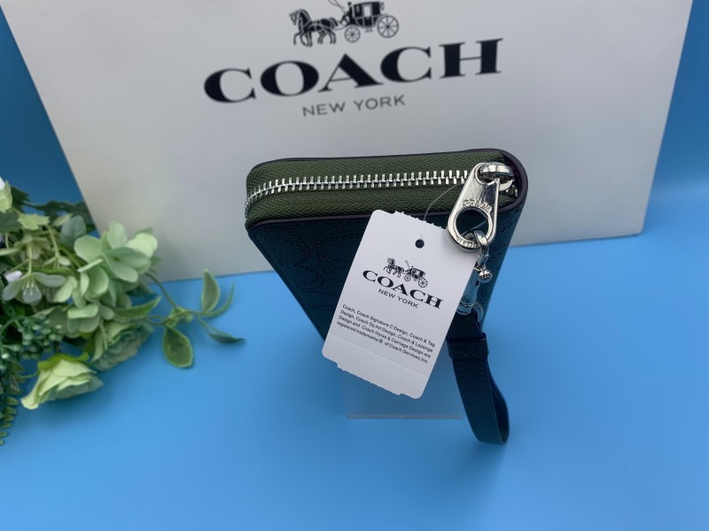 コーチ COACH 長財布 財布 シグネチャー アコーディオン ウォレット プレゼント ギフト ラウンドファスナー レディース メンズ C4715 C100_画像7