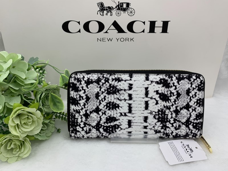 コーチ COACH 長財布 財布 レディース メンズ プレゼント 贈り物 ラウンドファスナー ロング ジップ 新品未使用 ファッション F53659 A183_画像3