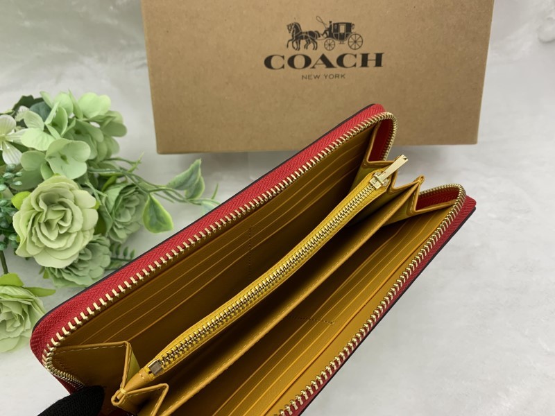 コーチ COACH 長財布 財布 アコーディオン ウォレット プレゼント 贈り物 ギフト ラウンド ジップ ファッション 新品 未使用 C7800 B171_画像8