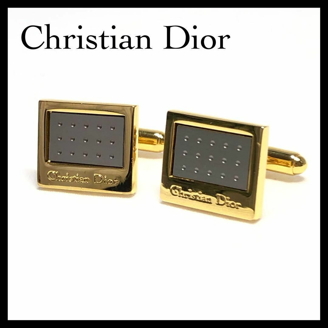 Christian Dior кафф links запонки мужской аксессуары Gold 