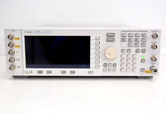 Agilent 250kHz-6.0GHz ESG VECTOR SIGNAL GENERATOR OPT:506/601/UNB/UNJ■E4438C 中古■送料無料_小キズ・汚れ・日焼けあり。