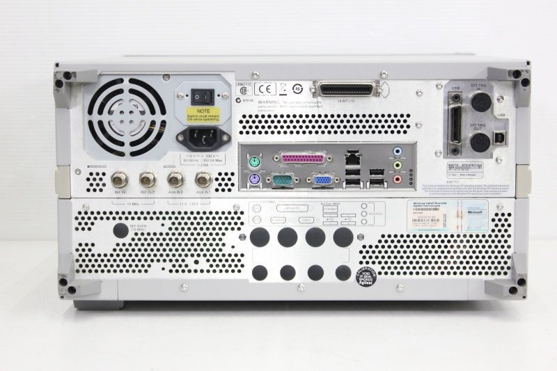 Agilent 9kHz-6.5GHz ネットワークアナライザ●E5071C 中古【ジャンク品】▲送料無料_画像8