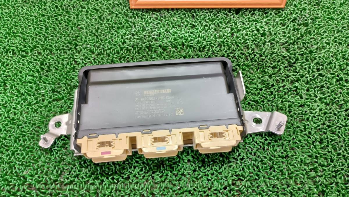  Mercedes Benz S550 W222 2014 year rear seats control module shipping size [S] NSP23043*