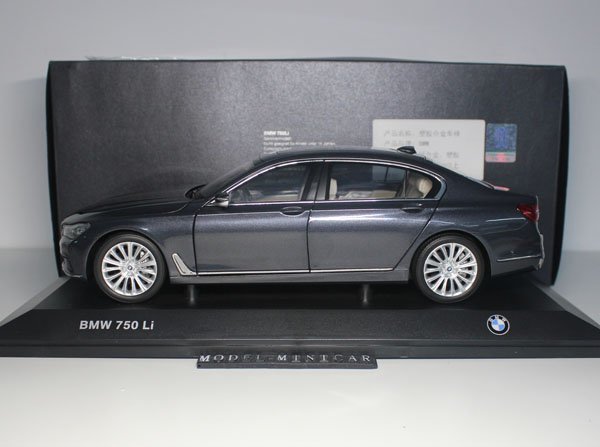 ▲全開閉！Grey！金属製！BMW特注 1/18 BMW 7 750Li 新品 760_画像6