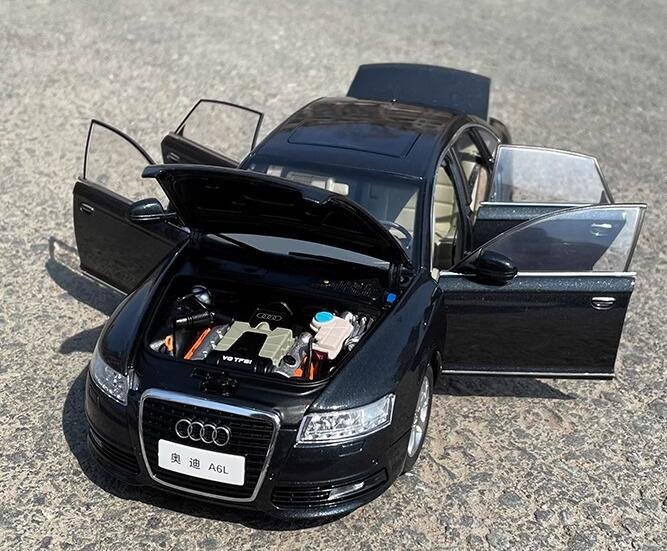 ▲ 黑！AUDI 特注！1/18 アウディ 2009 A6L_画像6