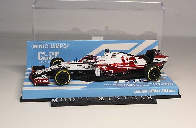 ▲入手困難！447219924！世界限定303台！PMA 1/43 Alfa Romeo test version F1 新品 Minichamps_画像1