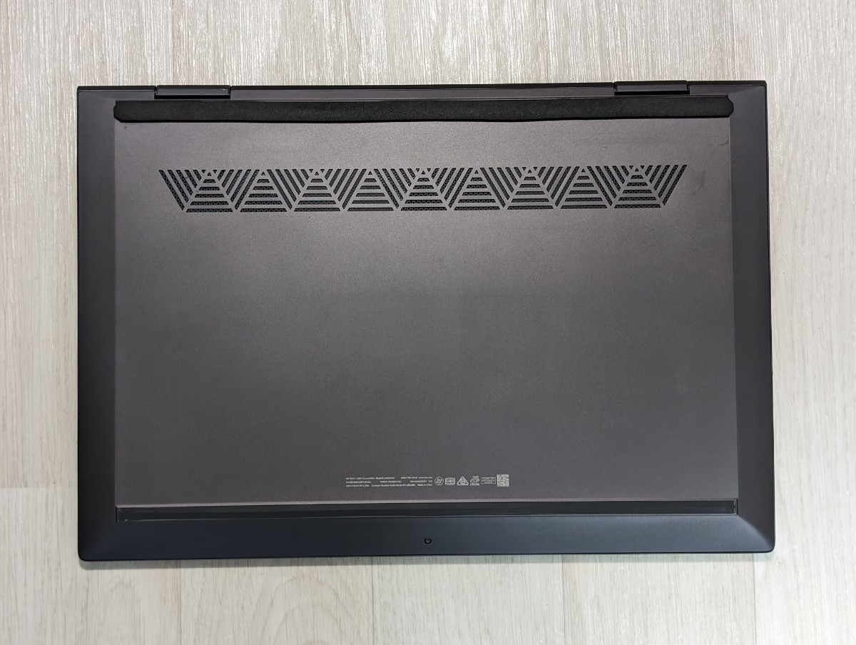 【中古】HP ENVY x360 15 (AMD) ナイトフォールブラック Ryzen5 メモリ16GB ストレージ512GB SSD M.2 15.6インチ office付 バッテリーなし_画像7