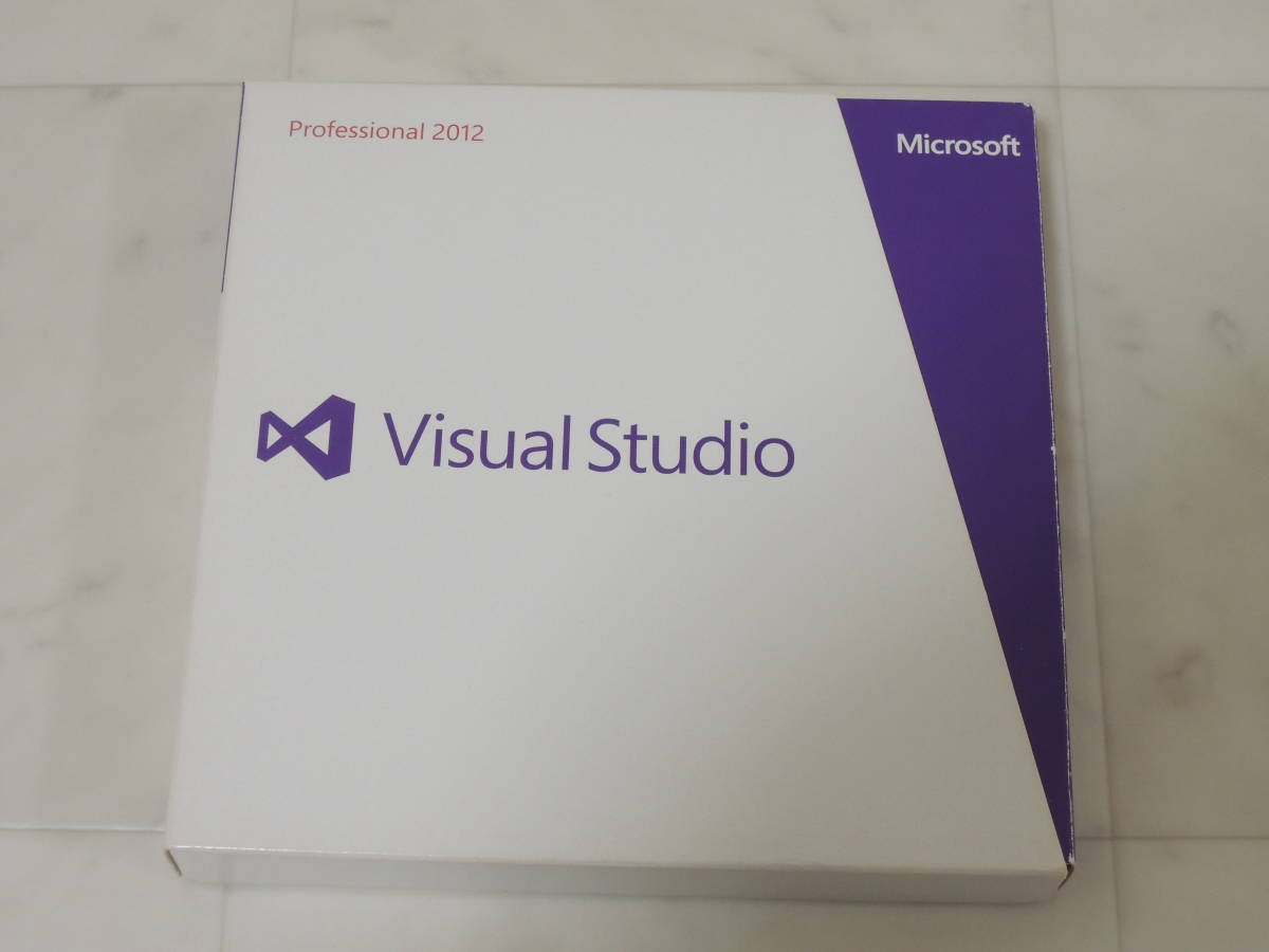 A-04929●Microsoft Visual Studio 2012 Professional Edition 日本語版(マイクロソフト ビジュアル スタジオ プロフェッショナル)の画像1