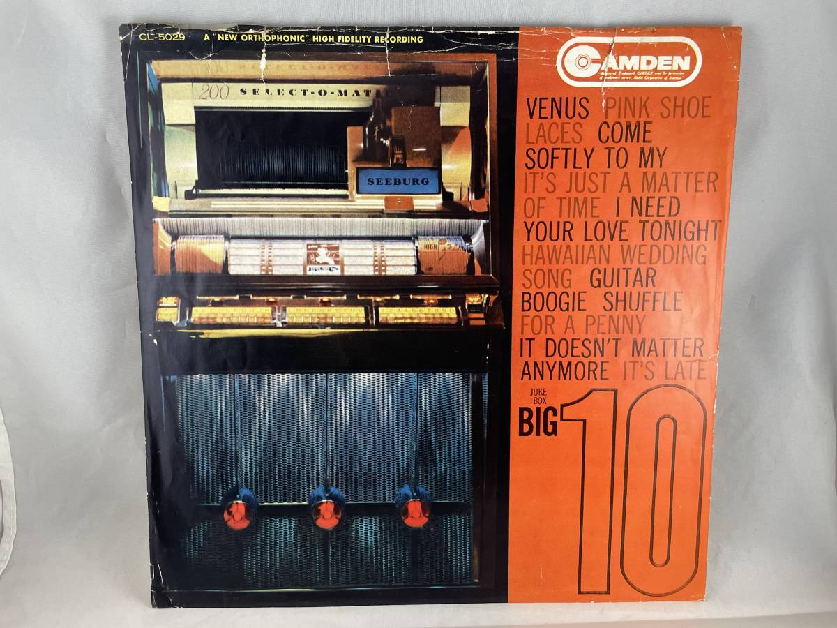 国内盤　LP　JUKE BOX BIG10 ジュークボックス　ビッグ10　CAMDEN VICTOR_画像1