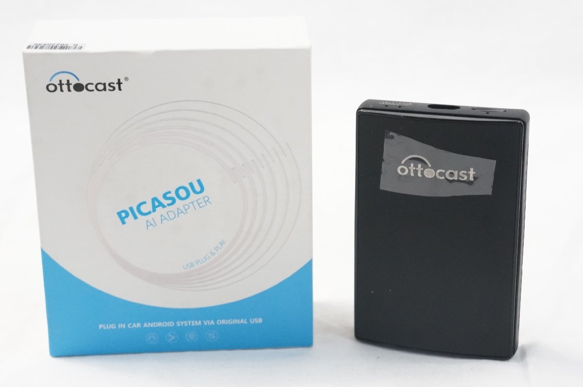 15◇【中古/送料500円】OTTOCAST/オットキャスト カーオーディオ PICASOU AI ADAPTER U2 PLUS 動作確認済◇197N3/1-5b*_画像1