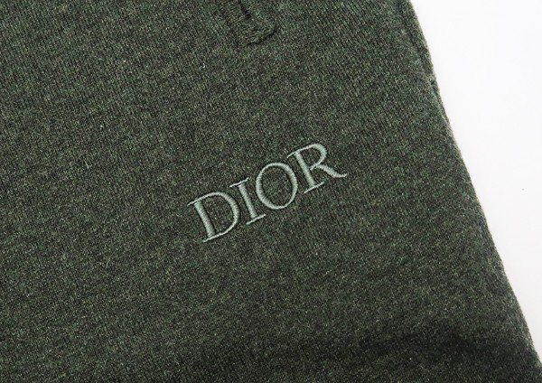 /◆美品【Dior HOMME ディオールオム】裏地オブリーク スウェットパンツ 113M120AT225 L_画像8