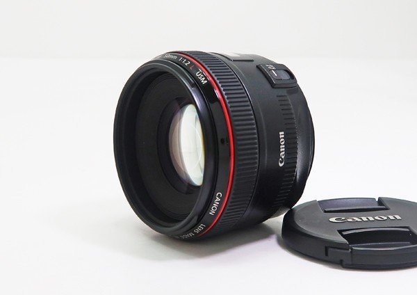 ◇【Canon キヤノン】EF 50mm F1.2L USM 一眼カメラ用レンズ_画像1