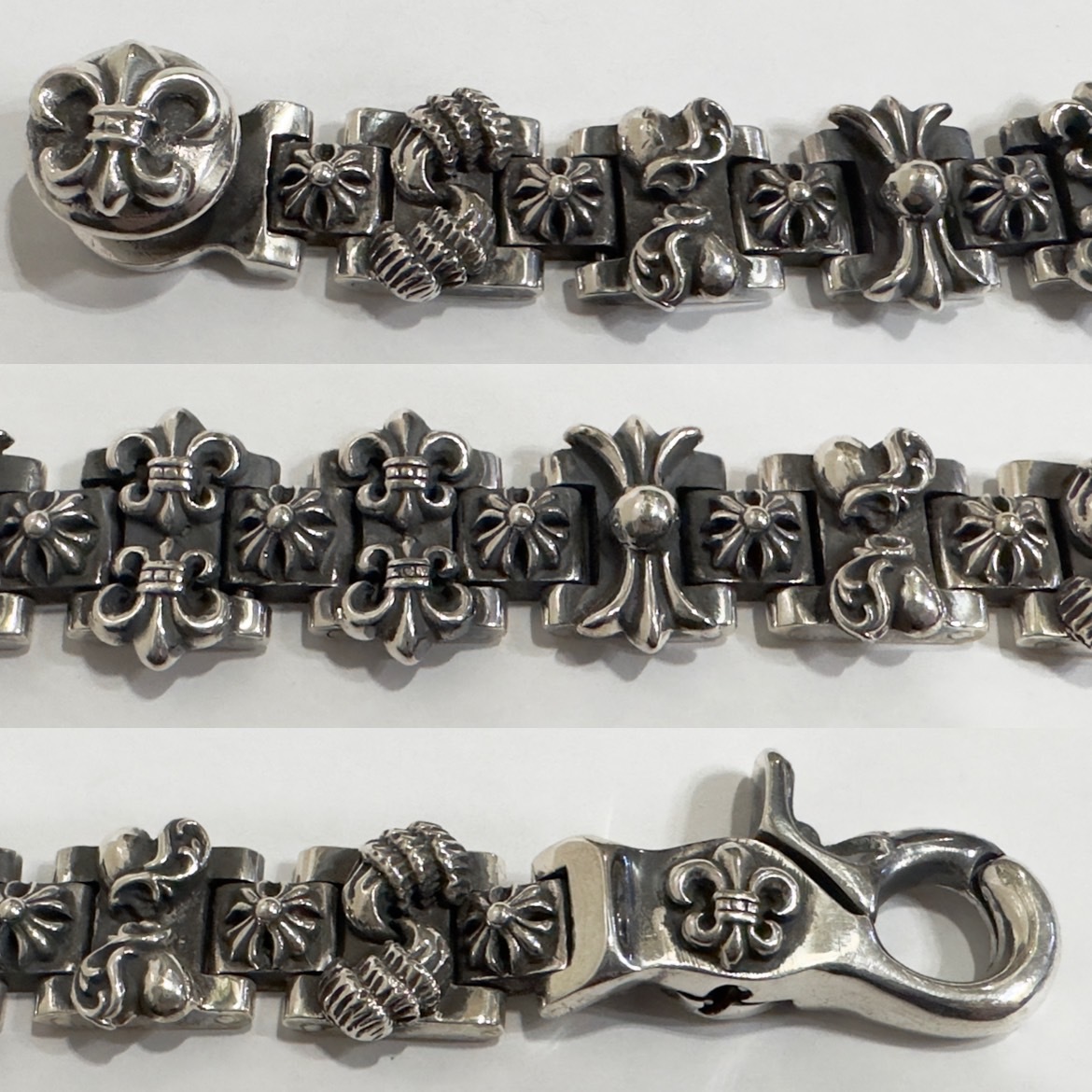 CHROME HEARTS H LINK BRACELET クロムハーツ Hリンク CHROME HEARTS H LINK BRACELET クロムハーツ Hリンク