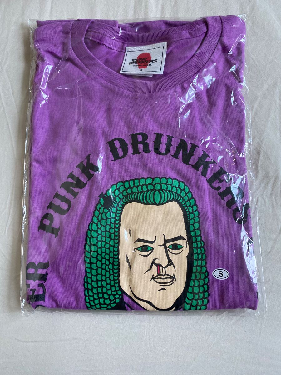 パンクドランカーズ 会長 Tシャツ　バッハ　punkdrunkers