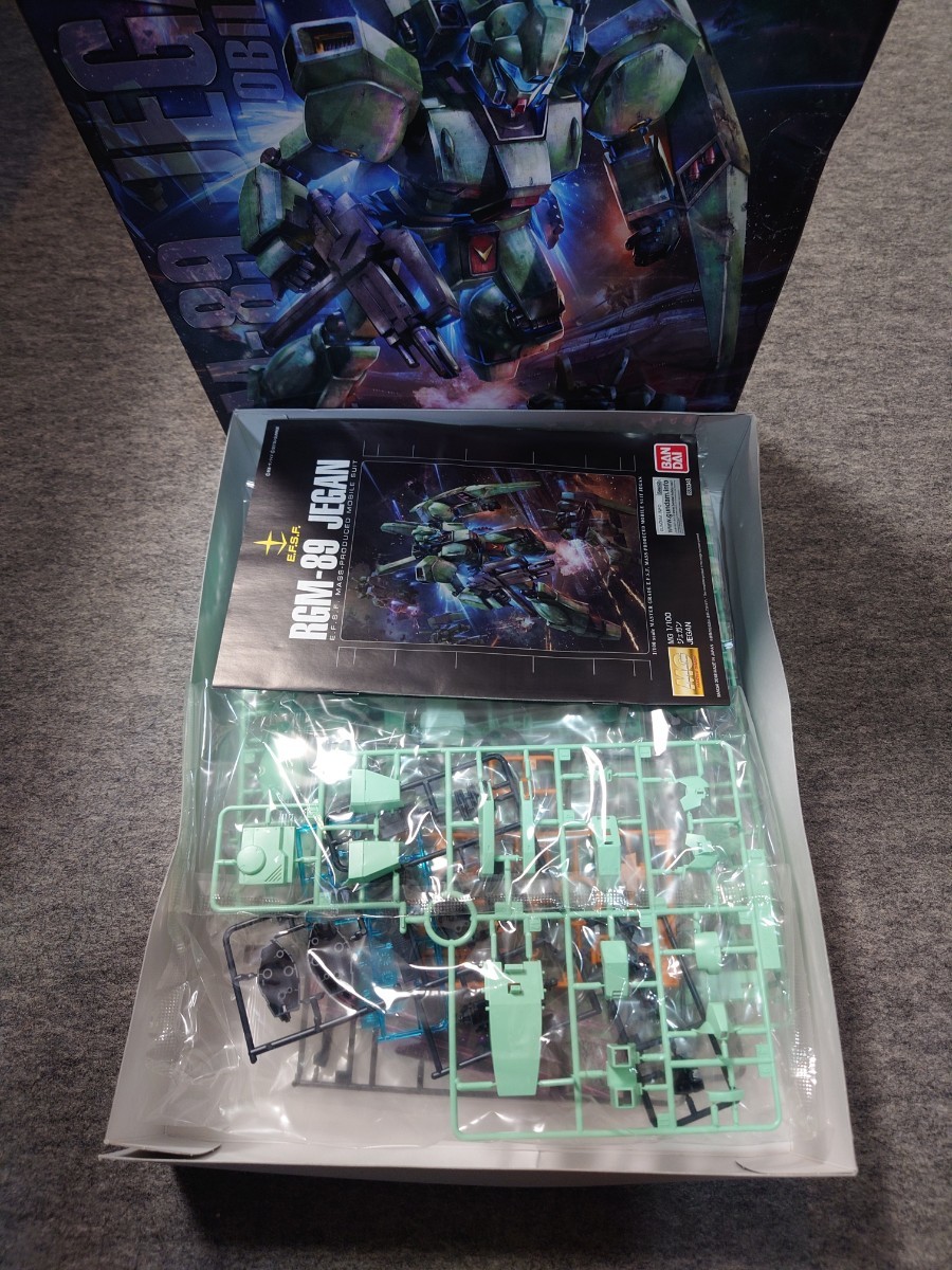 ①スタ☆新品.未組立品1/100 MG ジェガン ガンプラ BANDAI SPIRITS_画像2