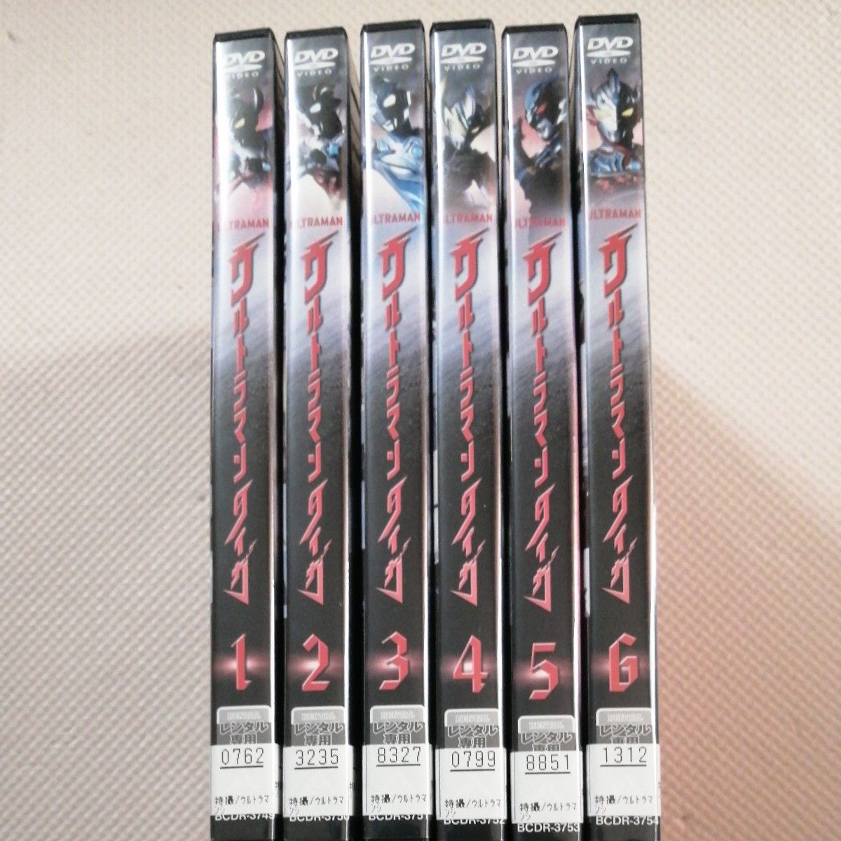 ウルトラマンタイガ　DVD全6巻