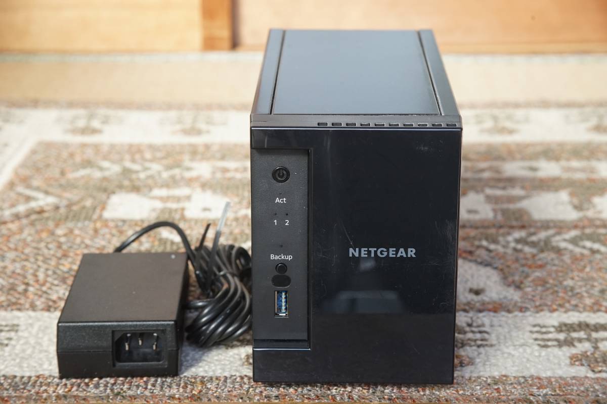 NETGEAR ReadyNAS 212(RN21200) 2ベイNAS 中古_画像1