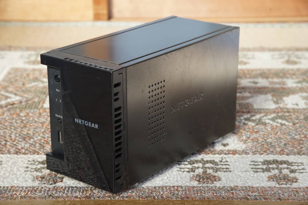 NETGEAR ReadyNAS 212(RN21200) 2ベイNAS 中古_画像3